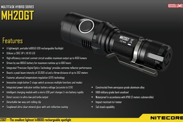Nitecore MH20GT